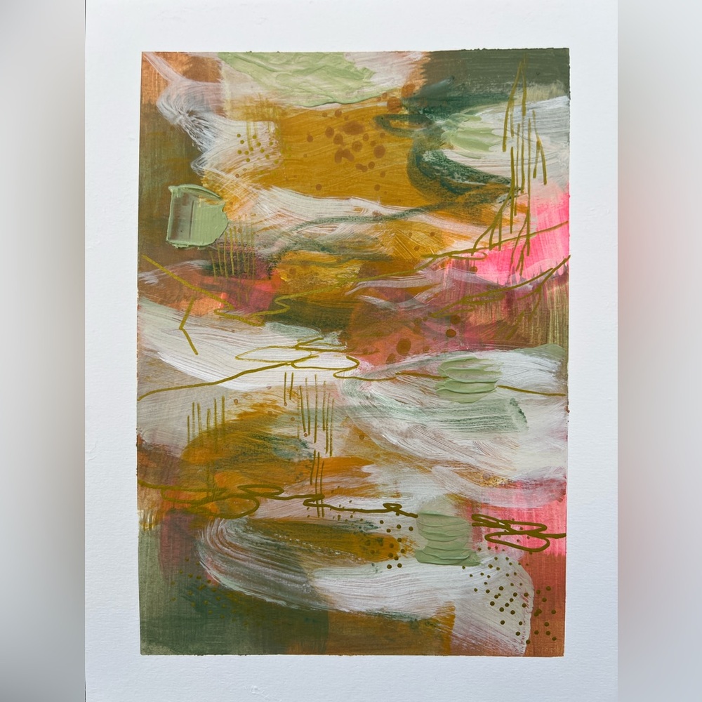 Original painting on paper board